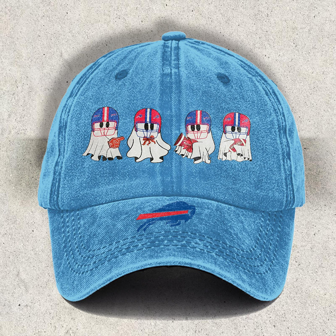 Halloween Buffalo Printed Baseball Cap