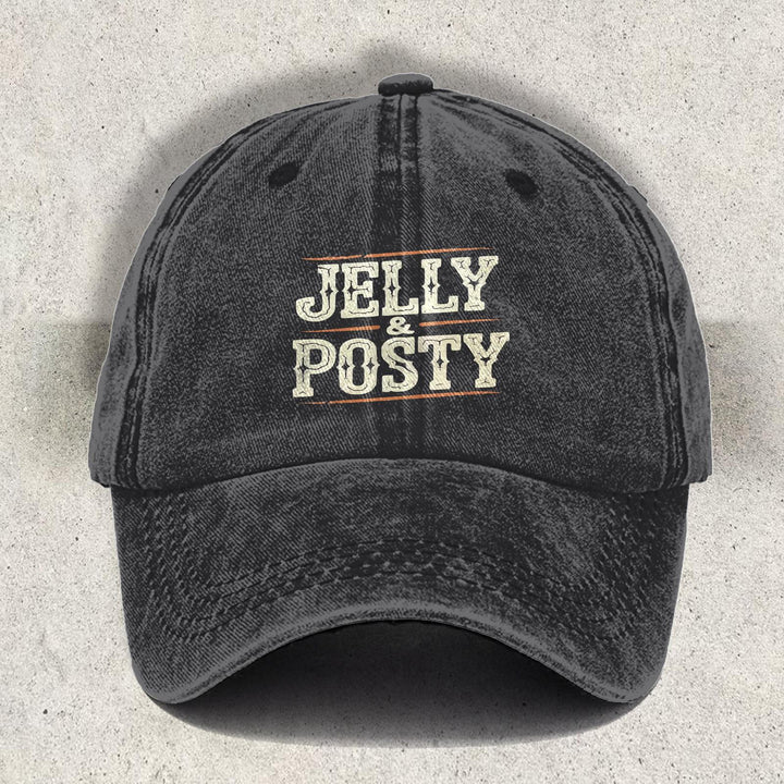 Jelly Roll Posty Printed Baseball Cap