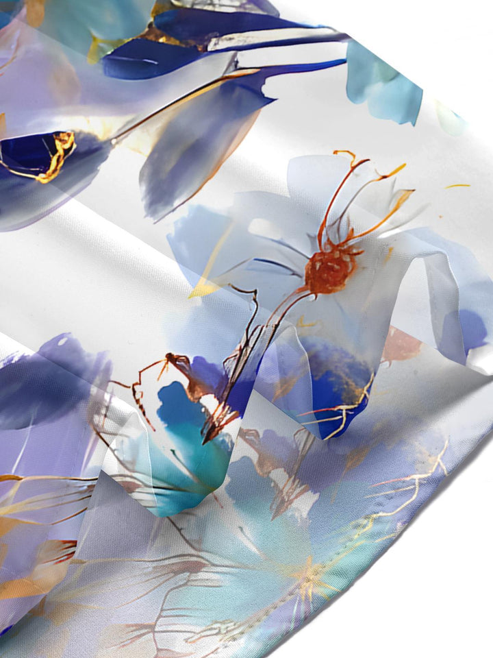 Floral Women's Short Sleeve Shirts