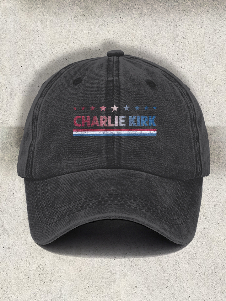 Charlie Kirk Freedom Printed Baseball Cap