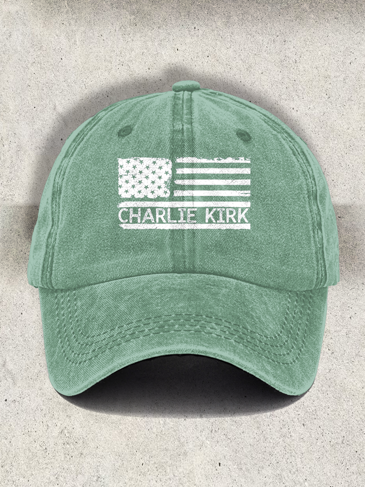Charlie Kirk Freedom Printed Baseball Cap