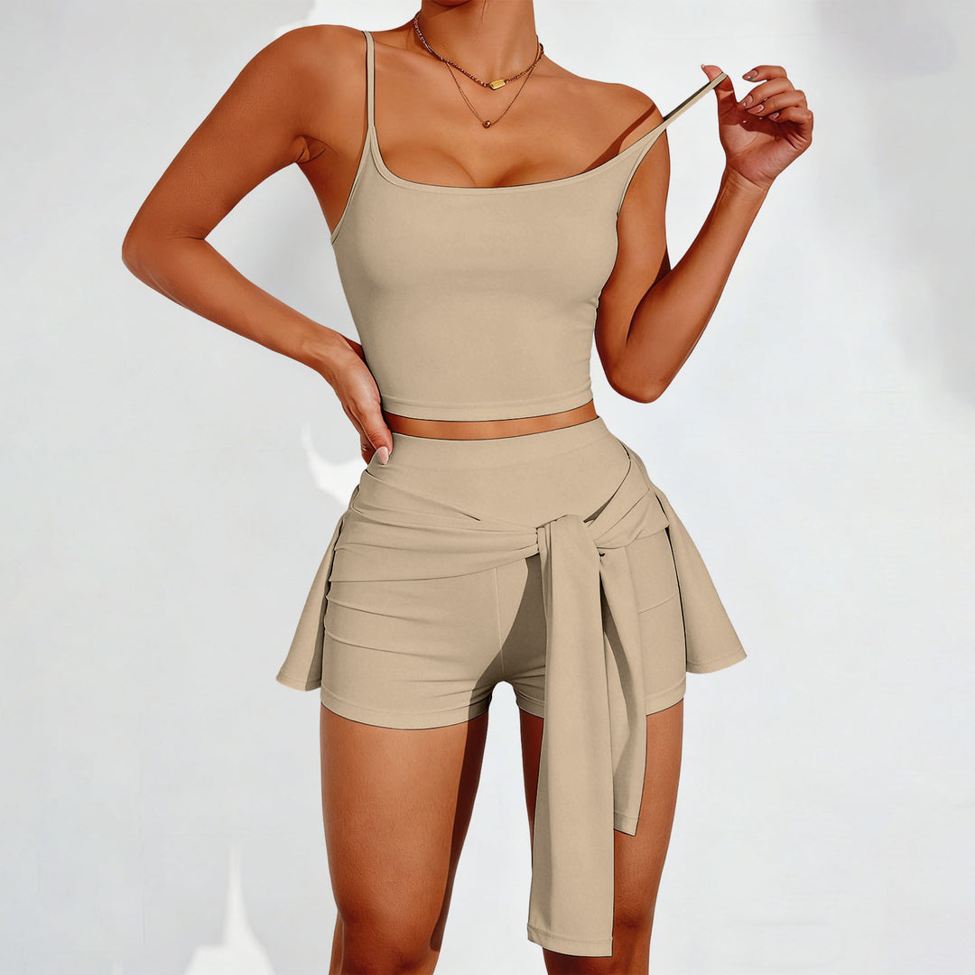 3 Piece Gym Set for Women Quick Dry High Waisted Shorts Crop Top Jacket Yoga Workout Outfit for Gym Daily present