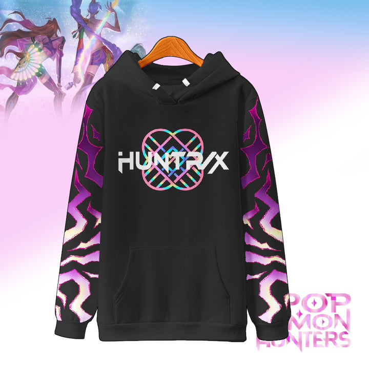 Women's Demon Hunter Pattern Long Sleeve Hoodie