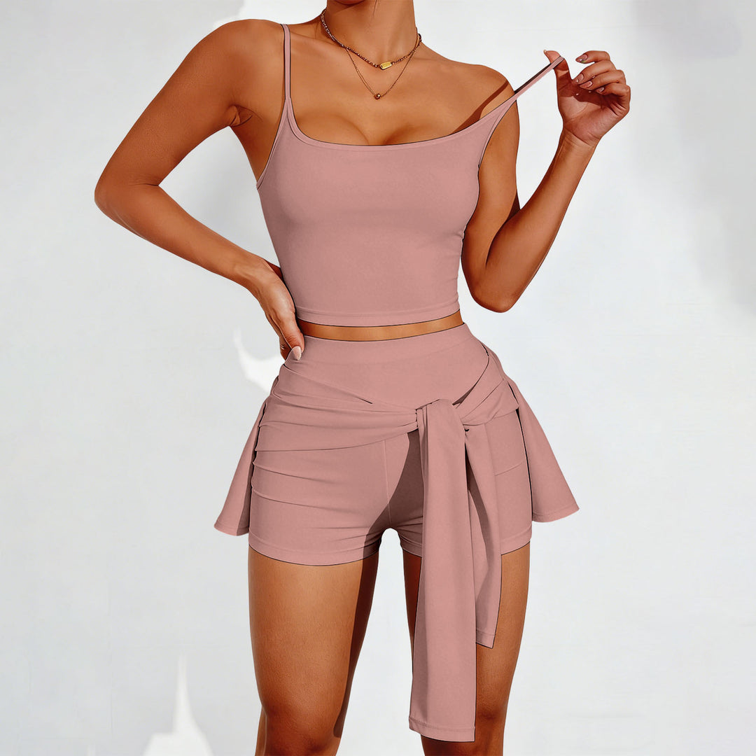 3 Piece Gym Set for Women Quick Dry High Waisted Shorts Crop Top Jacket Yoga Workout Outfit for Gym Daily present