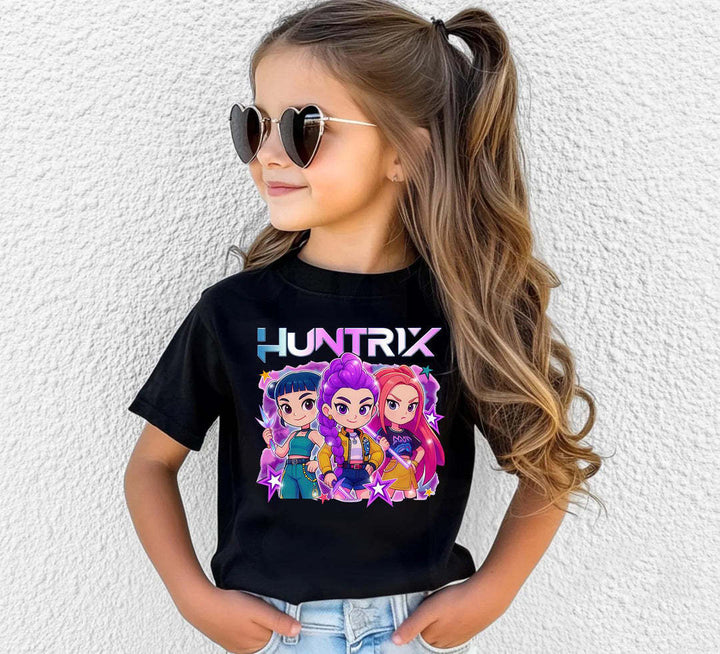 Demon Hunter Huntrix Children's Cotton T-Shirts