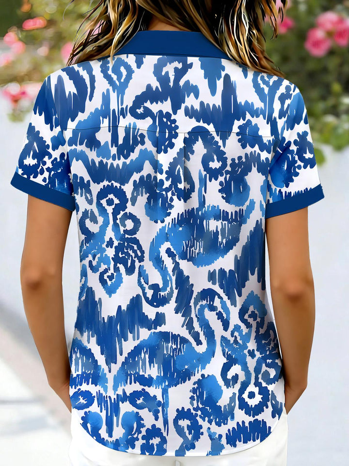 Flamingo Women's Short Sleeve Shirts