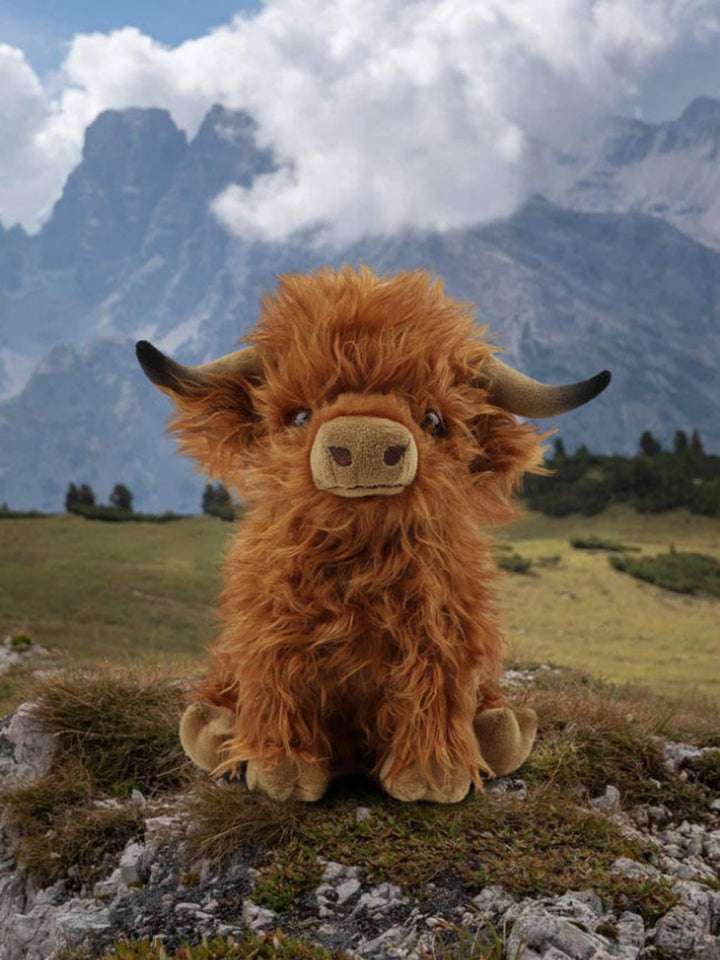 Scottish Highland Cow Soft Plush Toy