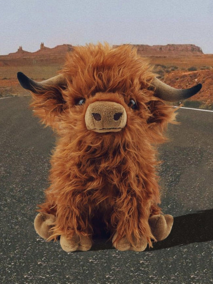 Scottish Highland Cow Soft Plush Toy