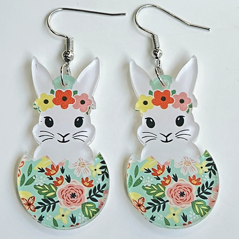 Bunny Easter Earrings