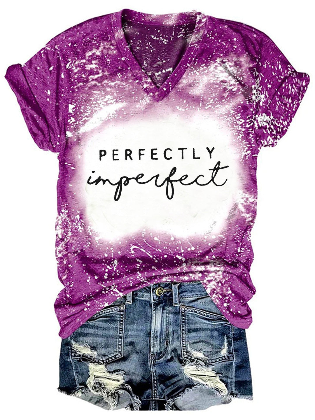 Perfectly Imperfect Casual Tie Dye Shirt