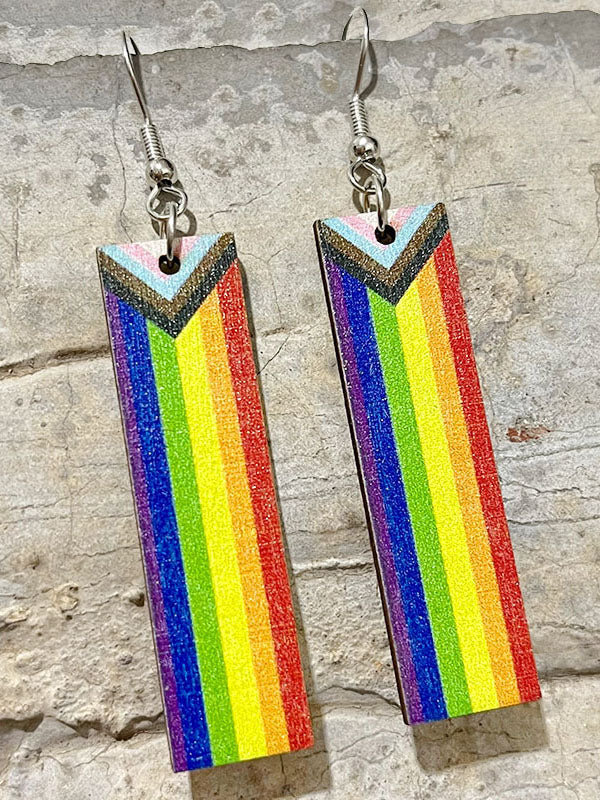 Rainbow Butterfly Earrings