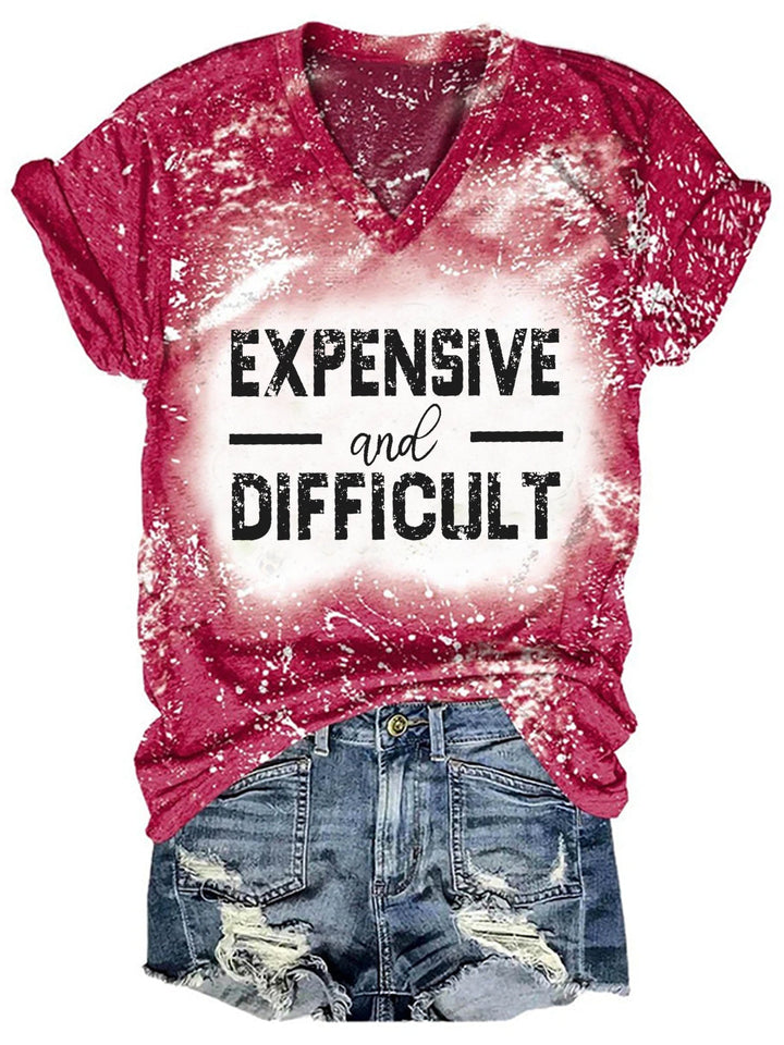 Expensive And Difficult Tie Dye T-shirt