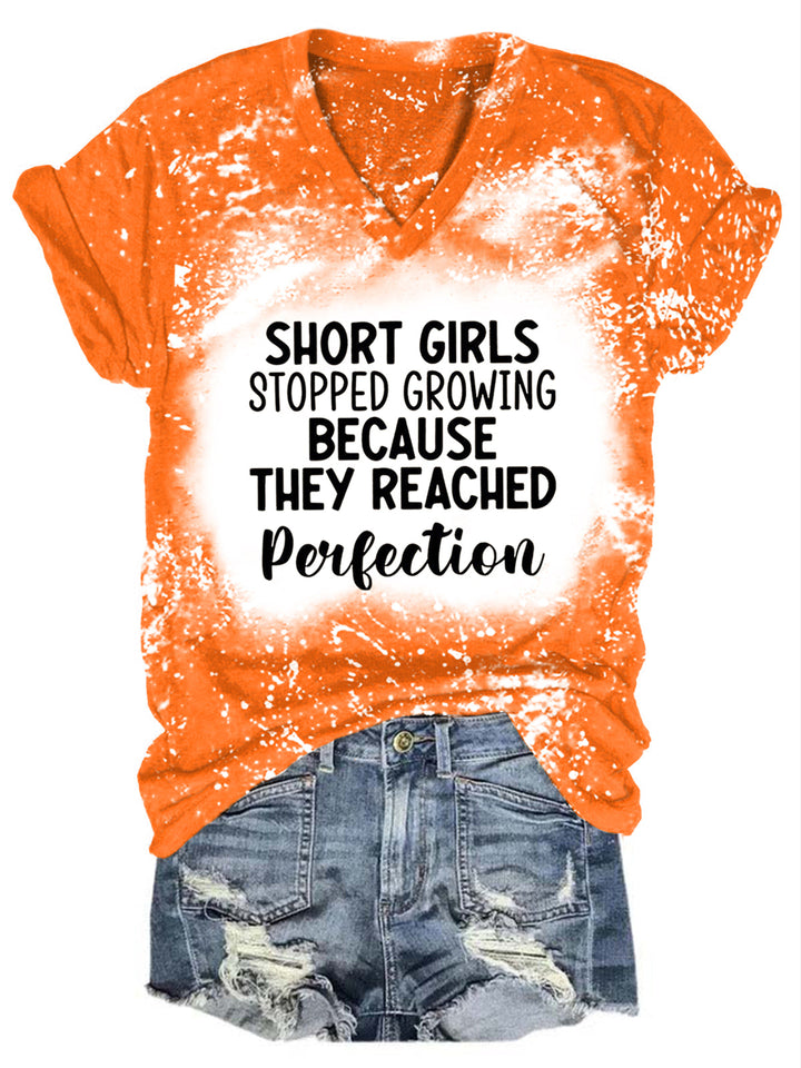 Short Girls Tie Dye T-shirt