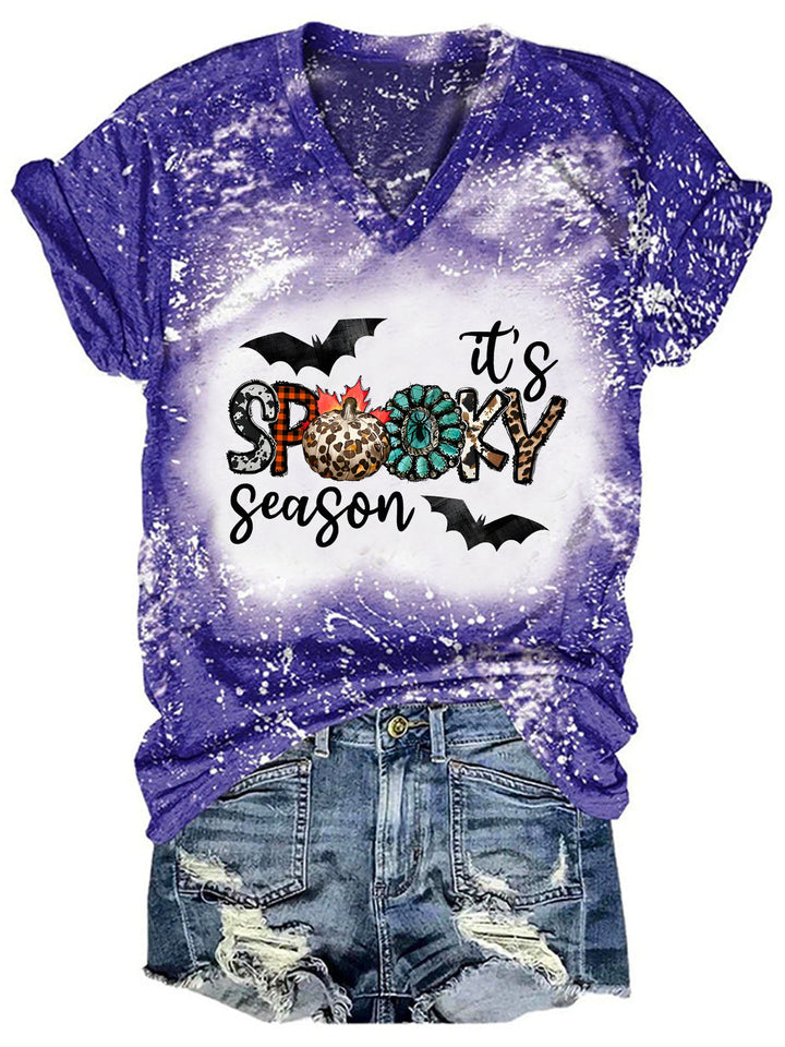 Its Spooky Season Print T-shirt