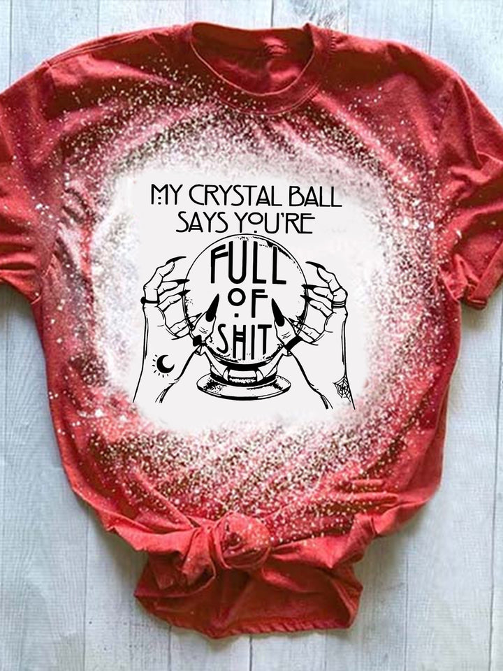 Crystal Ball  Tie Dye T-Shirt