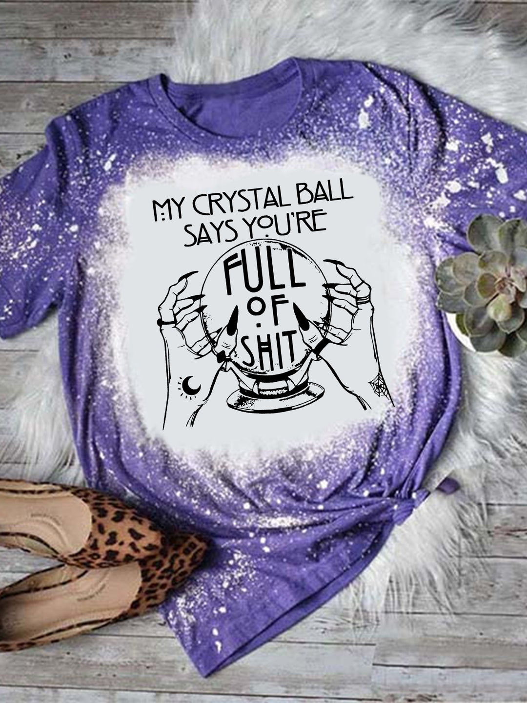 Crystal Ball  Tie Dye T-Shirt