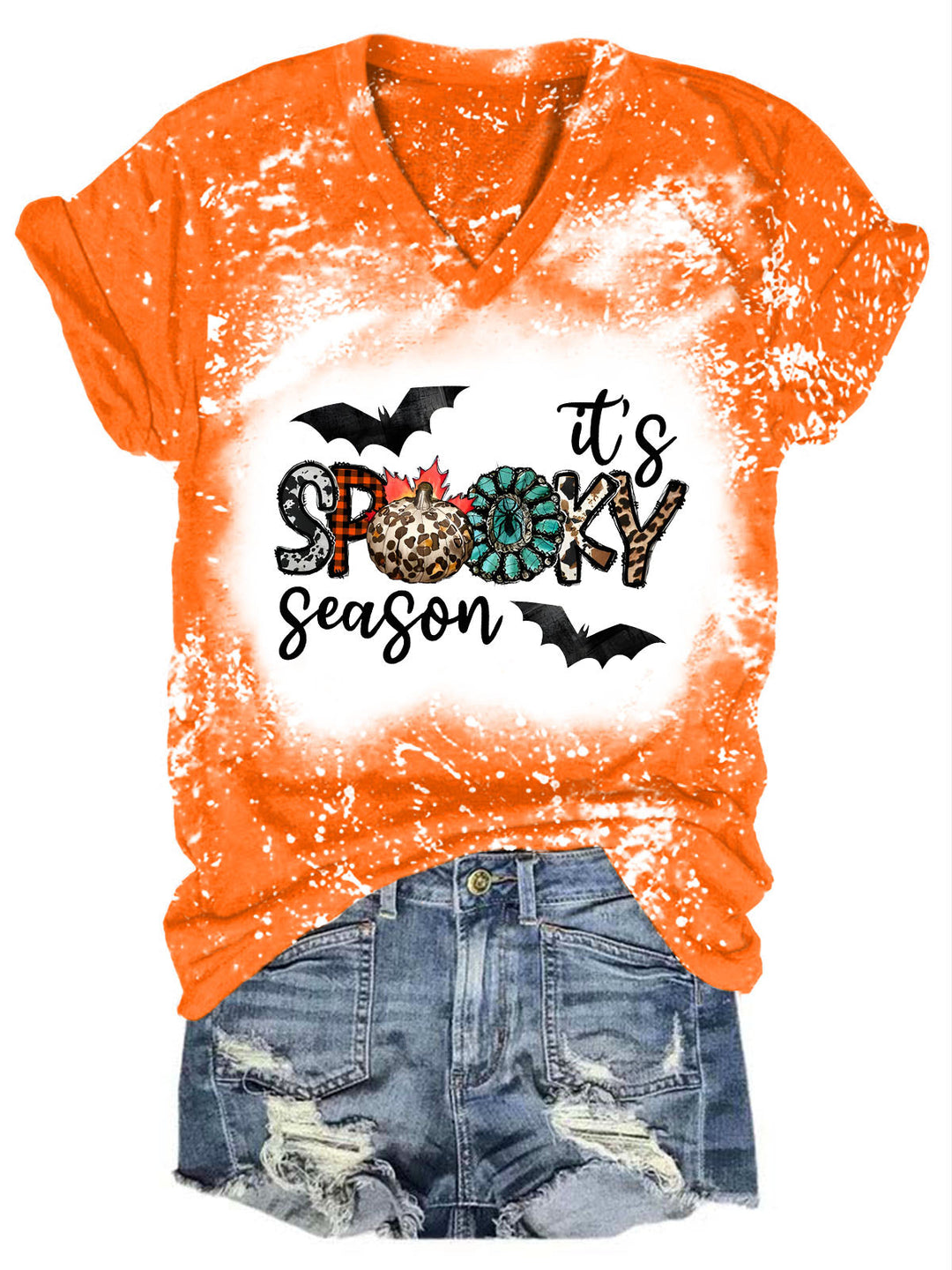 Its Spooky Season Print T-shirt