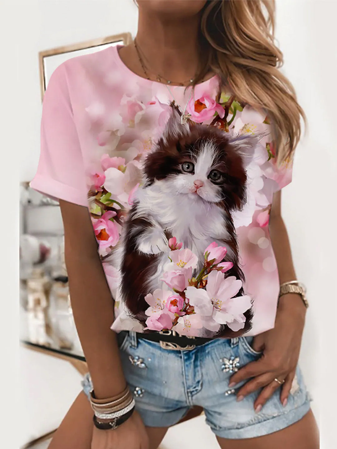 Cat Casual T-shirt