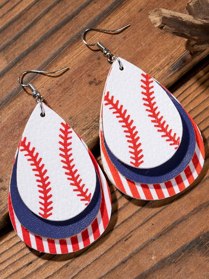 Baseball Sport Earrings