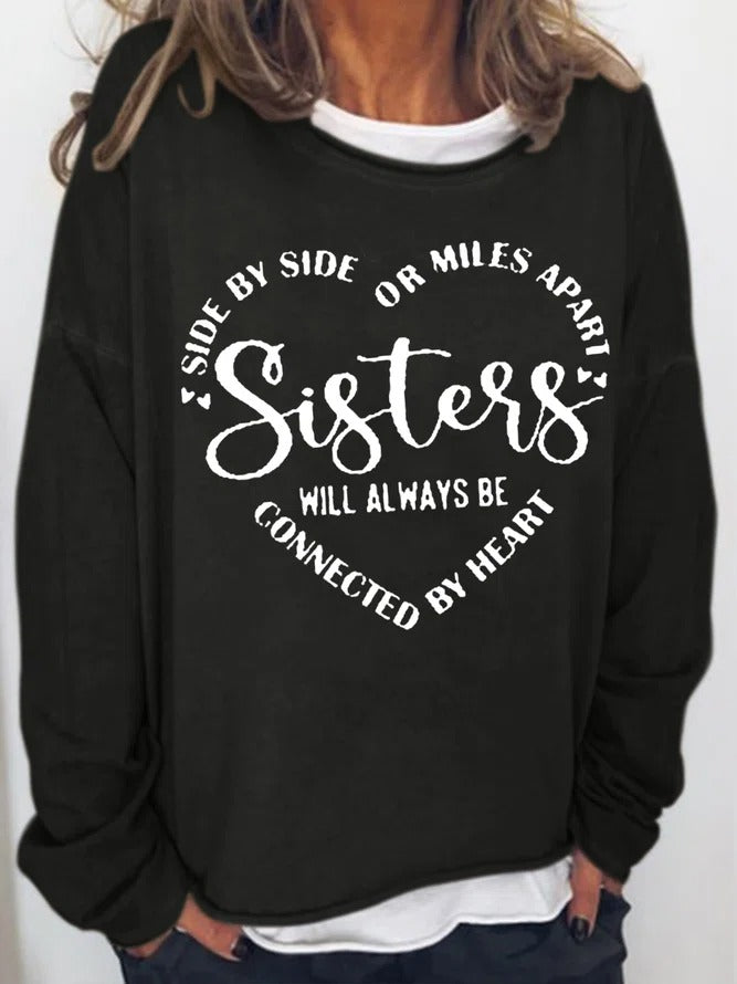 Sisters Casual Long Sleeve Shirt