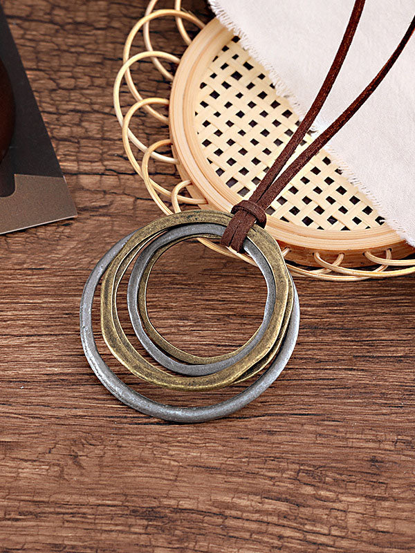 Simple Vintage Multilayer Necklace