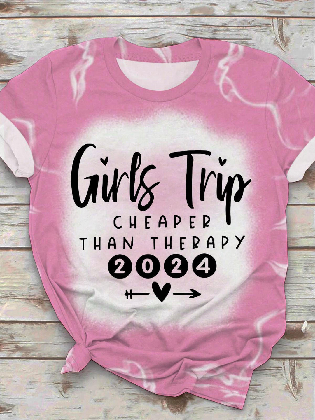 Girls Trip Cheaper Than Therapy 2024 Print Tee