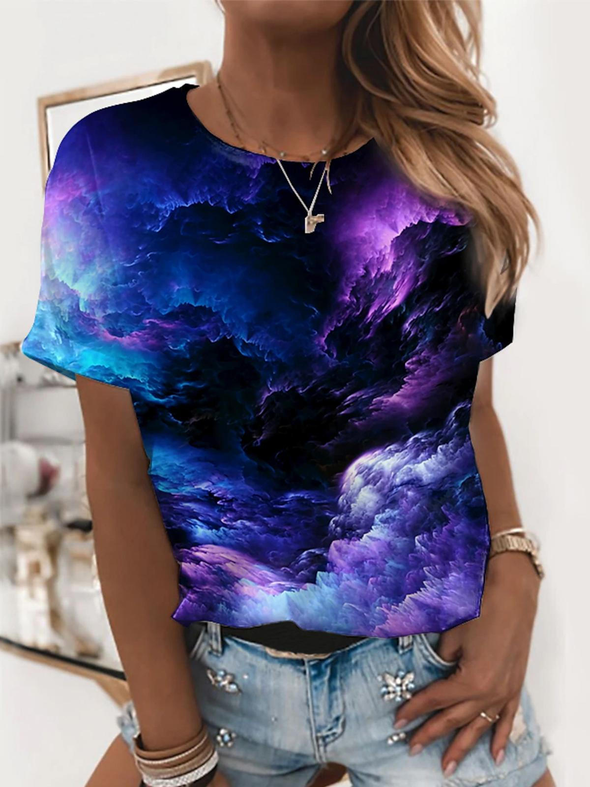 Cloud Crew Neck T-shirt – Wonder closets