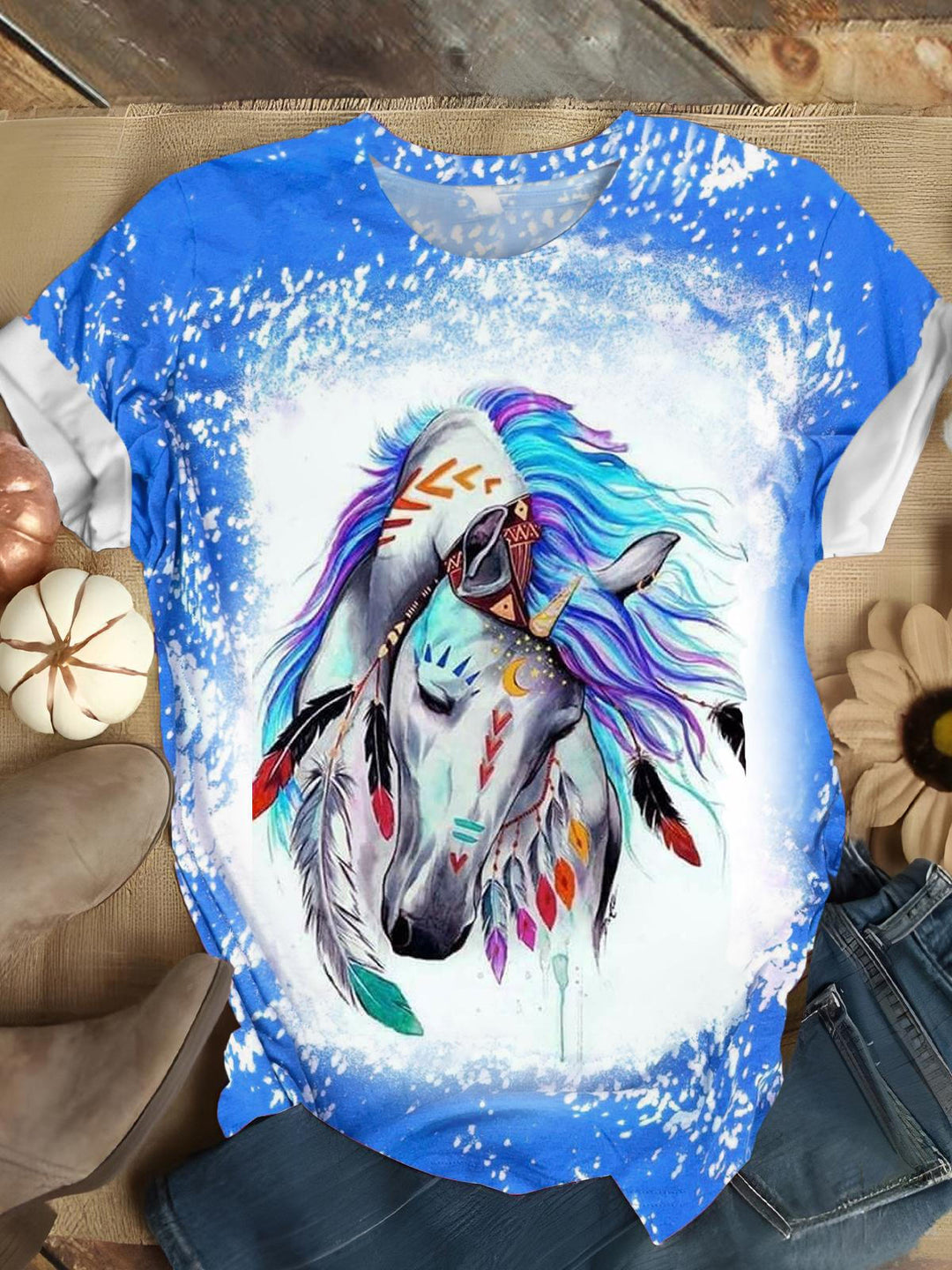 Horse Tie Dye T-Shirt
