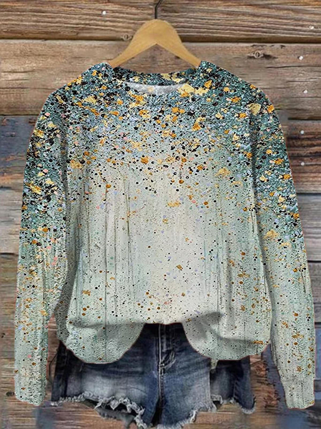 Women's Floral Print Casual Tops