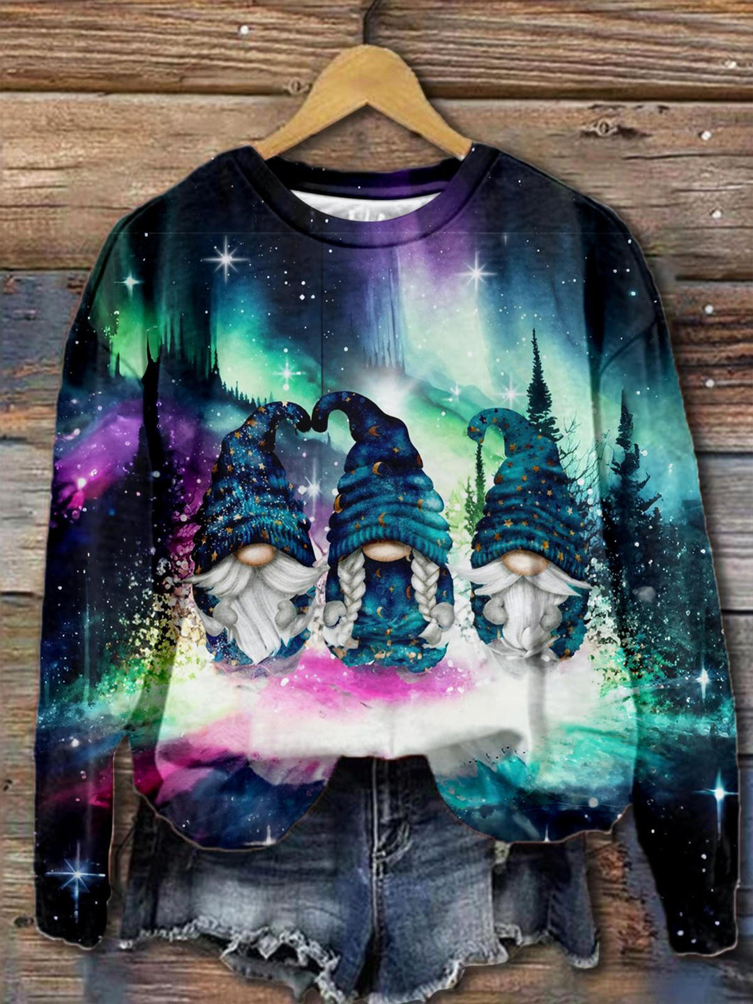 Aurora Gnomes Long Sleeve Top