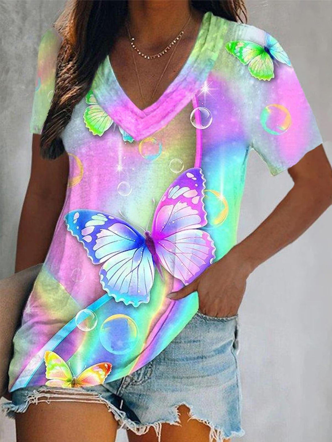 V Neck T-shirt